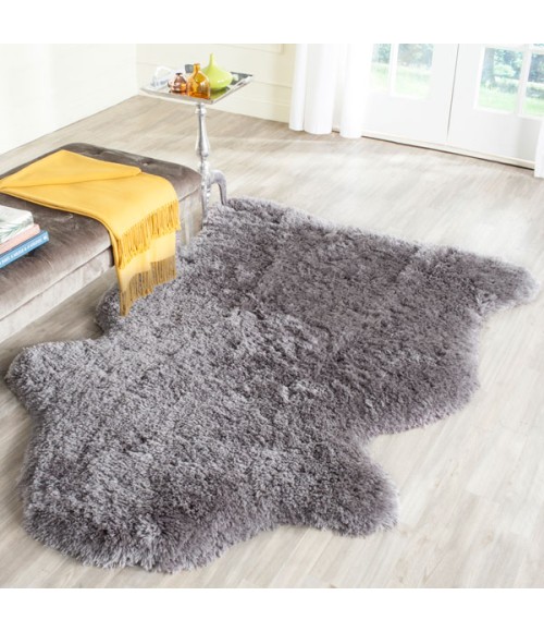 Safavieh Arctic Shag SG270 Grey 2'-6" X 4' Accent Area Rug