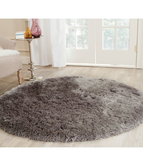 Safavieh Arctic Shag SG270 Grey 5' X 5' Round Area Rug