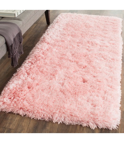Safavieh Arctic Shag SG270 Pink 2'-3" X 8' Runner Area Rug