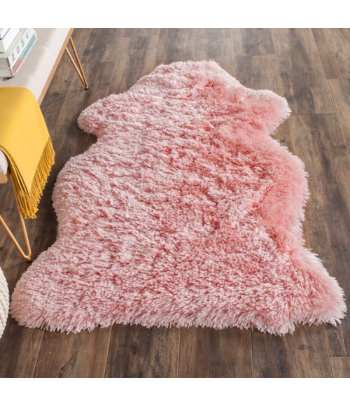 Safavieh Arctic Shag SG270 Pink 7' X 10' Rectangle Area Rug