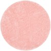 Safavieh Arctic Shag SG270 Pink 5' X 5' Round Area Rug