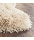 Safavieh Arctic Shag SG270 Light Beige 4' X 6' Rectangle Area Rug