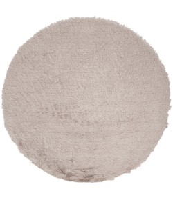 Safavieh Shag Beige SG511 5 ft. X 5 ft. Round Rug