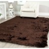 Safavieh Shag Chocolate SG511 2 ft. 3 in. X 8 ft. Runner Rug