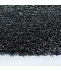 Safavieh Shag Dark Grey SG512 7 ft. X 7 ft. Round Rug