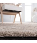 Safavieh Shag Dark Beige SG512 2 ft. 3 in. X 8 ft. Runner Rug