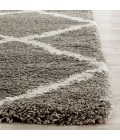 Safavieh Belize Shag SGB489 Grey / Taupe 6'-7" X 6'-7" Square Area Rug