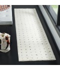 Safavieh Santorini Shag Cream / Multi SGG165 2 ft. X 8 ft. Runner Rug