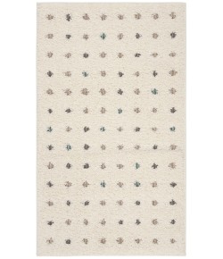 Safavieh Santorini Shag Cream / Multi SGG165 9 ft. X 12 ft. Rectangle Rug