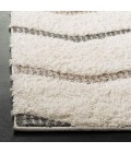 Safavieh Santorini Shag Cream / Multi SGG166 6 ft. 7 in. X 6 ft. 7 in. Square Rug
