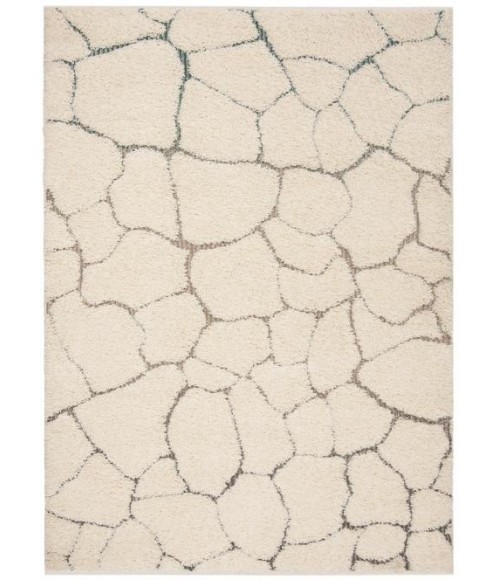 Safavieh Santorini Shag Cream / Multi SGG169 9 ft. X 12 ft. Rectangle Rug
