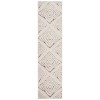 Safavieh Santorini Shag Cream / Multi SGG173 2 ft. X 8 ft. Runner Rug