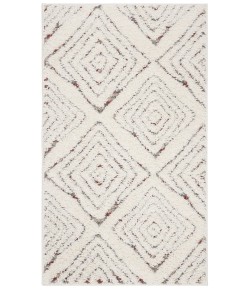 Safavieh Santorini Shag Cream / Multi SGG173 4 ft. X 6 ft. Rectangle Rug