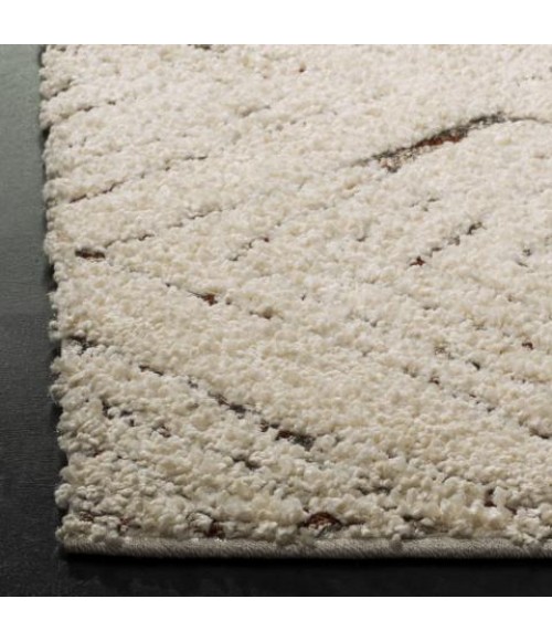 Safavieh Santorini Shag Cream / Multi SGG173 6 ft. 7 in. X 6 ft. 7 in. Square Rug