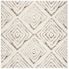 Safavieh Santorini Shag Cream / Multi SGG173 6 ft. 7 in. X 6 ft. 7 in. Square Rug