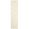 Safavieh Santorini Shag Cream / Multi SGG174 2 ft. X 8 ft. Runner Rug