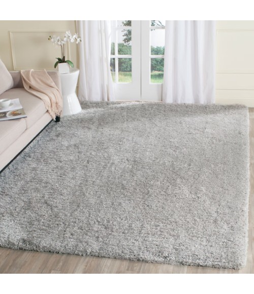 Safavieh Supreme Shag Silver SGS621 8 ft. X 10 ft. Rectangle Rug