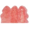Safavieh Sheep Skin Solid Pink SHS121 3 ft. X 5 ft. Rectangle Rug