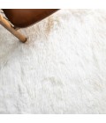Safavieh Sheep Skin Natural / White Rug SHS211 2 ft. X 8 ft. Runner - Rugs Town Safavieh Sheep Skin Natural / White SHS211 2 ft. X 8 ft. Runner Rug