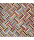 Safavieh Straw Patch Pink / Multi Rug STP150 7 ft. X 7 ft. Square - Rugs Town Safavieh Straw Patch Pink / Multi STP150 7 ft. X 7 ft. Square Rug