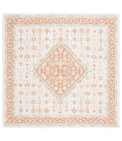 Safavieh Sunrise Ivory / Rust Sage SUN620 6 ft. 7 in. X 6 ft. 7 in. Square Rug