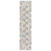 Safavieh Sunrise Ivory / Blue Gold SUN622 2 ft. X 8 ft. Runner Rug