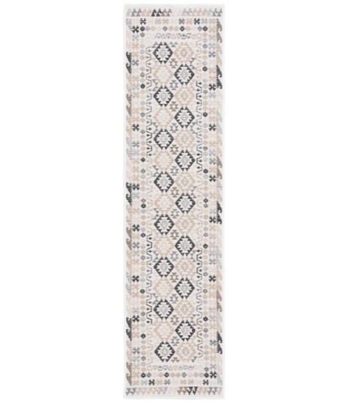 Safavieh Sunrise Ivory / Beige Black SUN622 2 ft. X 8 ft. Runner Rug