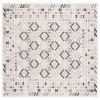 Safavieh Sunrise Ivory / Beige Black SUN622 6 ft. 7 in. X 6 ft. 7 in. Square Rug