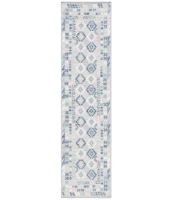 Safavieh Sunrise Grey / Blue Ivory SUN622 2 ft. X 8 ft. Runner Rug