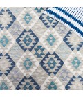 Safavieh Sunrise Grey / Blue Ivory SUN622 8 ft. X 10 ft. Rectangle Rug