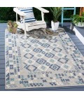 Safavieh Sunrise Grey / Blue Ivory SUN622 8 ft. X 10 ft. Rectangle Rug