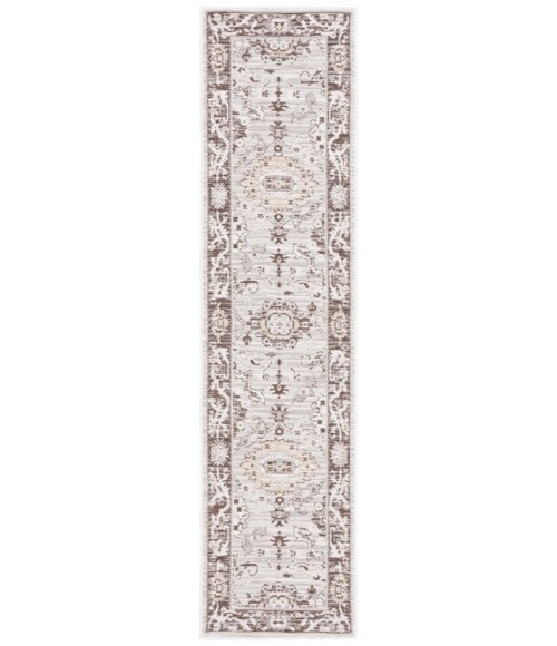 Safavieh Sunrise Grey / Beige Black SUN624 2 ft. X 8 ft. Runner Rug