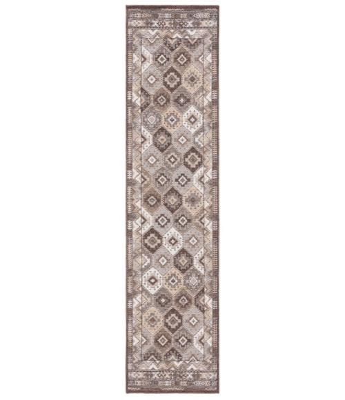 Safavieh Sunrise Ivory / Beige Brown SUN630 2 ft. X 8 ft. Runner Rug