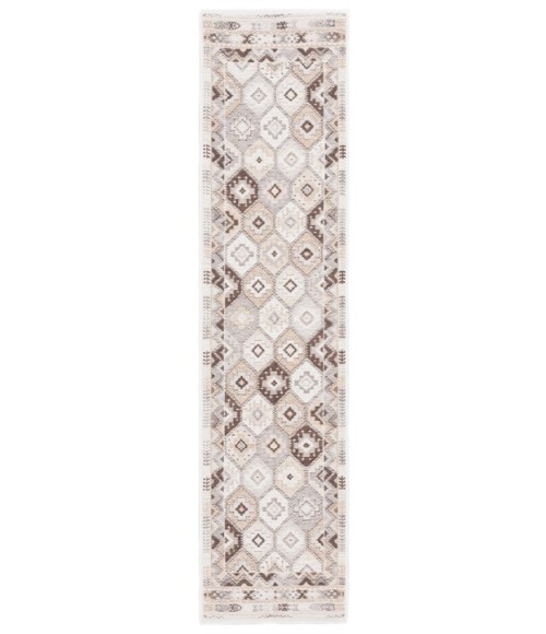 Safavieh Sunrise Ivory / Beige Brown SUN630 2 ft. X 8 ft. Runner Rug
