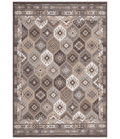 Safavieh Sunrise Ivory / Beige Brown SUN630 4 ft. X 5 ft. 7 in. Rectangle Rug