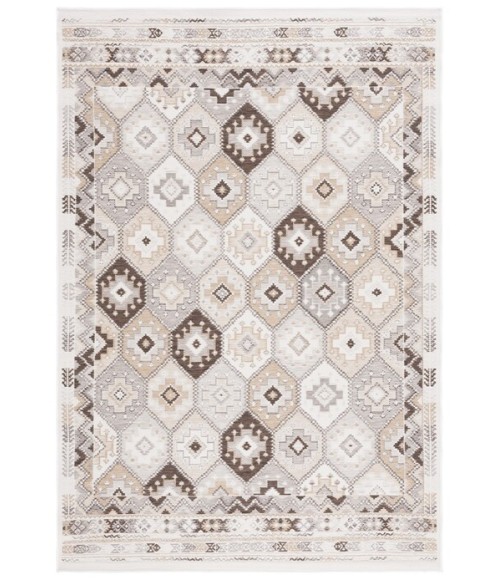 Safavieh Sunrise Ivory / Beige Brown SUN630 4 ft. X 5 ft. 7 in. Rectangle Rug