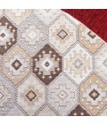 Safavieh Sunrise Ivory / Beige Brown SUN630 4 ft. X 5 ft. 7 in. Rectangle Rug