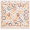 Safavieh Sunrise Gold / Rust Blue SUN630 6 ft. 7 in. X 6 ft. 7 in. Square Rug