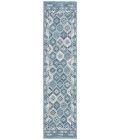 Safavieh Sunrise Grey / Blue Ivory SUN630 2 ft. X 8 ft. Runner Rug