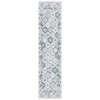 Safavieh Sunrise Grey / Blue Ivory SUN630 2 ft. X 8 ft. Runner Rug