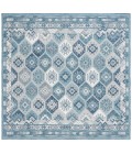 Safavieh Sunrise Grey / Blue Ivory SUN630 6 ft. 7 in. X 6 ft. 7 in. Square Rug