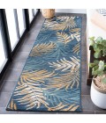 Safavieh Sunrise Ivory / Blue Gold SUN670 2 ft. X 8 ft. Runner Rug