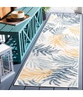 Safavieh Sunrise Ivory / Blue Gold SUN670 2 ft. X 8 ft. Runner Rug