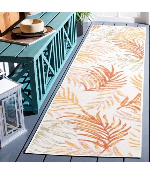 Safavieh Sunrise Ivory / Rust Sage SUN670 2 ft. X 8 ft. Runner Rug