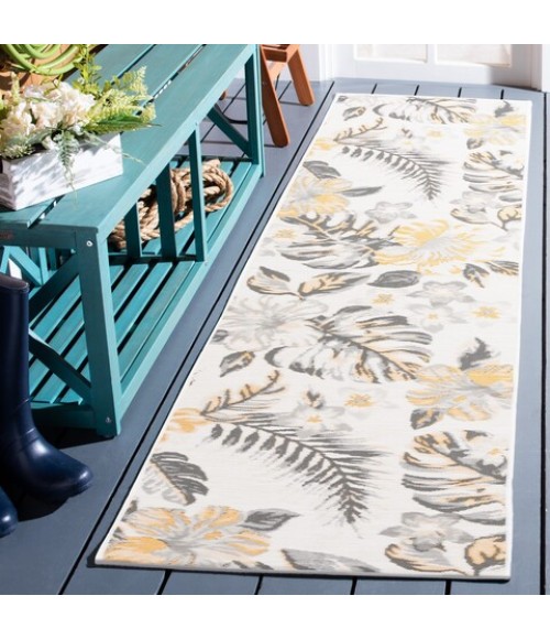 Safavieh Sunrise Ivory / Grey Gold SUN671 2 ft. X 8 ft. Runner Rug