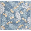 Safavieh Sunrise Ivory / Blue Gold SUN675 6 ft. 7 in. X 6 ft. 7 in. Square Rug