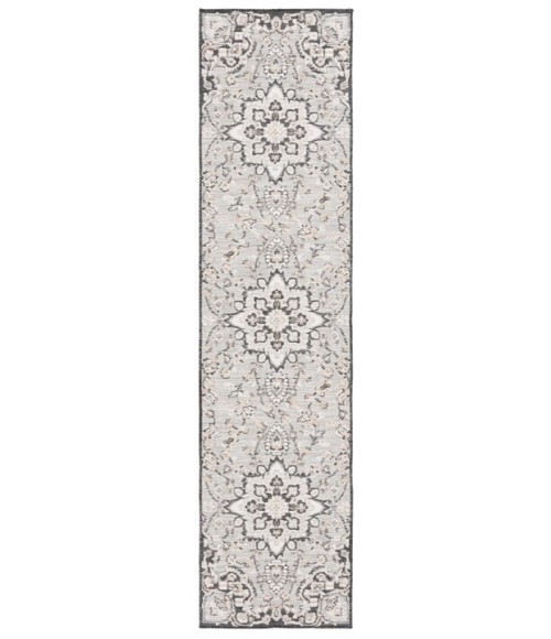 Safavieh Sunrise Grey / Beige Black Rug SUN696 2 ft. X 8 ft. Runner - Rugs Town Safavieh Sunrise Grey / Beige Black SUN696 2 ft. X 8 ft. Runner Rug