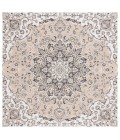 Safavieh Sunrise Grey / Beige Black Rug SUN696 6 ft. 7 in. X 6 ft. 7 in. Square - Rugs Town Safavieh Sunrise Grey / Beige Black SUN696 6 ft. 7 in. X 6 ft. 7 in. Square Rug