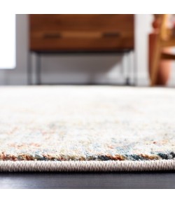 Safavieh Silverado Rust / Blue SVD102 6 ft. 4 in. X 6 ft. 4 in. Square Rug