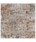 Safavieh Silverado Rust / Blue Rug SVD102 6 ft. 4 in. X 6 ft. 4 in. Square - Rugs Town Safavieh Silverado Rust / Blue SVD102 6 ft. 4 in. X 6 ft. 4 in. Square Rug